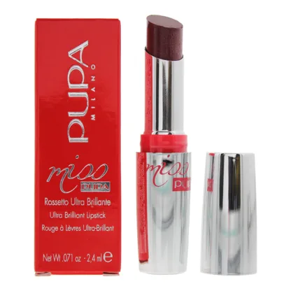 Pupa Miss Ultra Brilliant 204 Jezebel Lipstick 2.4ml