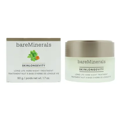 Bare Minerals Skinlongevity Long Life Herb Night Treatment Cream 50ml