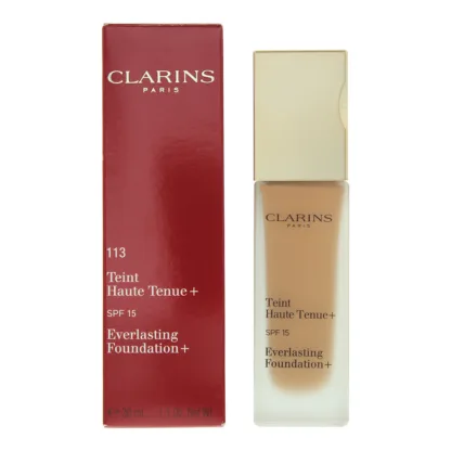 Clarins Everlasting Spf 15 113 Chestnut Foundation 30ml