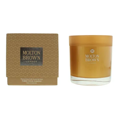 Molton Brown Mesmerising Oudh Accord Gold Candle 480g