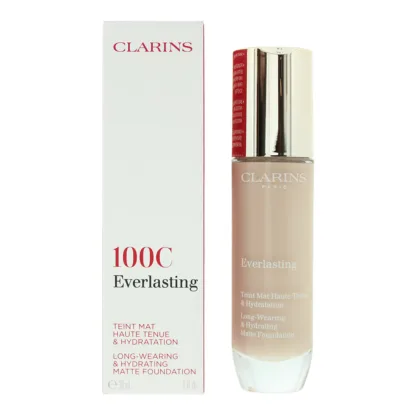 Clarins Everlasting Long-Wearing Hydrating 100C Lily Foundation 30ml