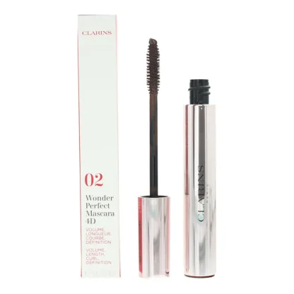 Clarins Wonder Perfect 4D 02 Perfect Brown Mascara 8ml