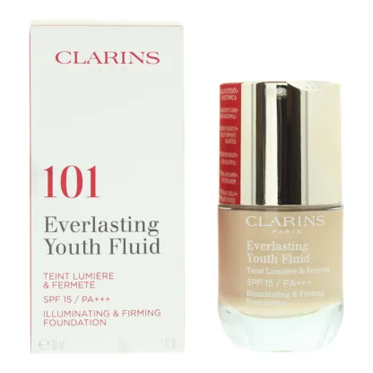 Clarins Everlasting Youth Fluid 101 Linen Foundation 30ml