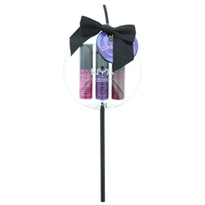 NYX Land of Lollies Lip Trio - Metallic Lip Gloss 4.7ml