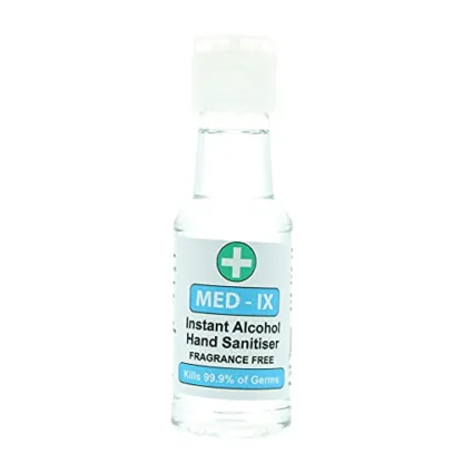 Med-Ix Instant Alcohol Fragrance Free 70% Alcohol Hand Sanitiser 50ml