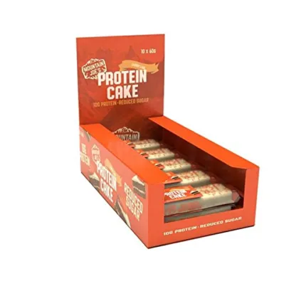 Mountain Joe's Protein Cake 10x60g Carrot Cake