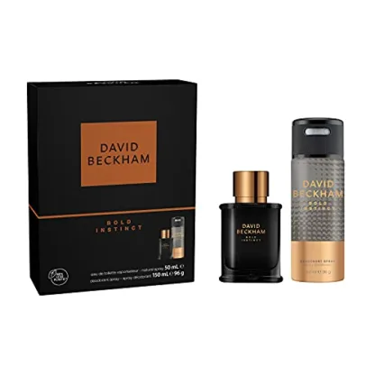 David Beckham Bold Instinct Gift Set 50ml EDT + 150ml Deodorant Spray