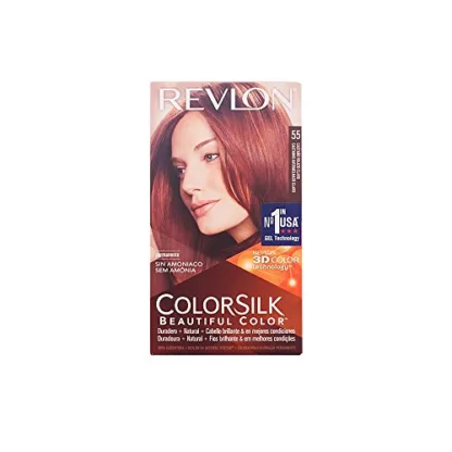 Revlon ColorSilk Permanent Hair Colour - 55 Light Reddish Brown