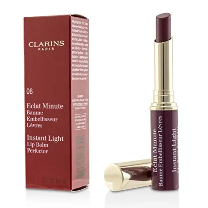 Clarins Instant Light No.08 Plum Lip Balm Perfector 1.8g