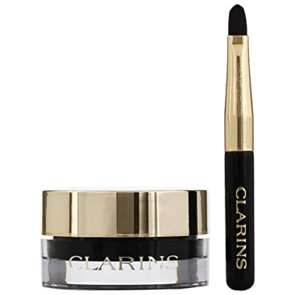 Clarins Gel Eyeliner Waterproof Intense Colour Long Lasting 12H with Brush #01 Intense Black 3.5g