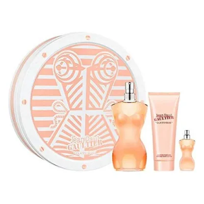 Jean Paul Gaultier Classique Gift Set 100ml Edt + 5ml Edt + 75ml Body Lotion