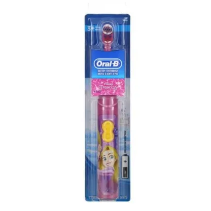 Oral-B Stages Kids Battery Toothbrush (To order in multiple of 8 units. Box of 8 contains 2 x cars and 6 x princess)