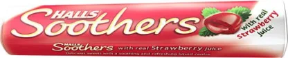 Halls Soothers Strawberry 20 Pack x 10