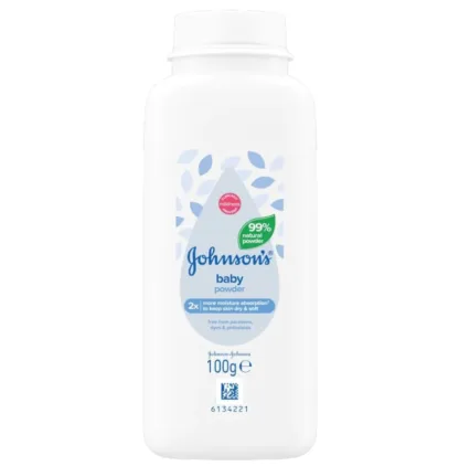 Johnsons Natural Baby Powder - 100g