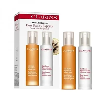 Clarins 2 Piece Gift Set: Bust Beauty Lotion 50ml - Bust Beauty Lifting Gel 50ml