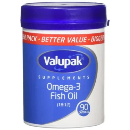 Valupak Omega 3 Fish Oils 30 Capsules