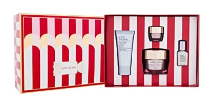 Estée Lauder Firm + Glow 4 Piece Gift Set: Night Repair Serum 15ml - Cell Power Cream 50ml - Eye Balm 5ml - Foam Cleanser 30ml