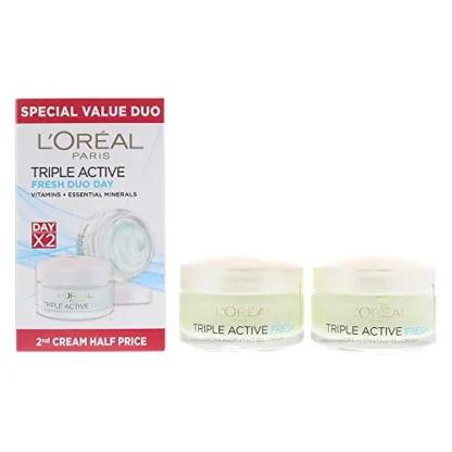 L'Oréal Triple Action Fresh Cream 50ml X 2