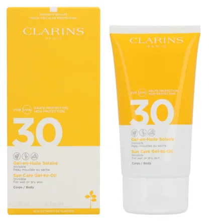 Clarins Sun Care Gel-To-Oil UVB/UVA 30 150ml