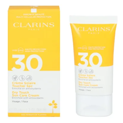 Clarins Dry Touch Sun Care Cream Spf30 Face 50ml