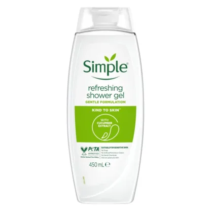 Simple Kind To Skin Shower Gel Refreshing - 450ml