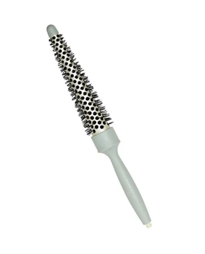 Acca Kappa Wavy Cone-Shaped Green Hair Brush