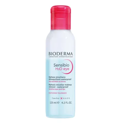 Bioderma Sensibio H2O Eye Biphasic Micellar Makeup Remover 125ml - Waterproof