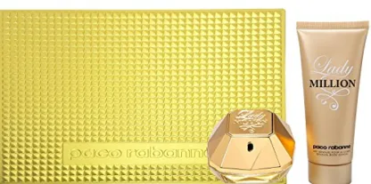 Paco Rabanne Lady Million Gift Set 50ml Edp + 75ml Body Lotion