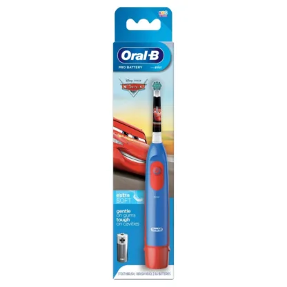 Oral-B Kids Princess/Cars Mixed Batt. Toothbrush (To order in multiple of 6 units. Box of 6 contains 3 x cars and 3 x princess)