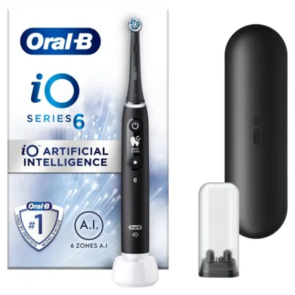 Oral-B iO - 6 - Black Lava Electric Toothbrush