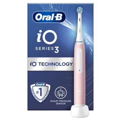 Oral-B iO3 Blush Pink Ultimate Clean Toothbrush