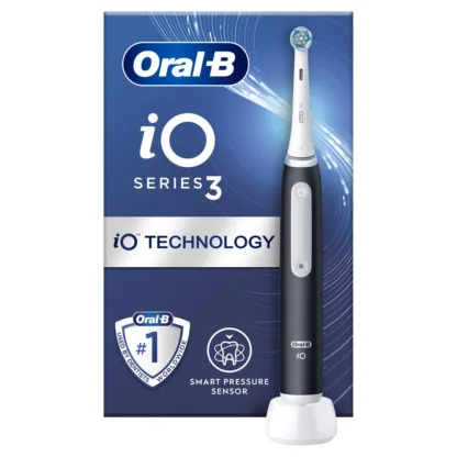 Oral-B iO3 Matt Black Ultimate Clean Toothbrush