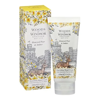 Woods of Windsor Honeyed Pear & Amber Hand Cream 100ml