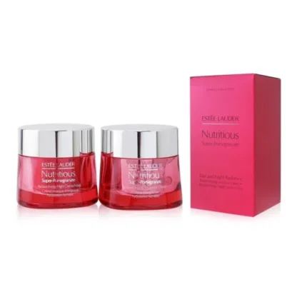 Estée Lauder Nutritious Super-Pomegranate Radiant Energy Moisture Gift Set 50ml Day Cream + 50ml Night Cream