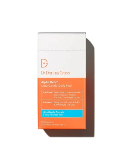 Dr Dennis Gross Alpha Beta Ultra Gentle Daily Peel 30 packets Treatment x 2.2ml