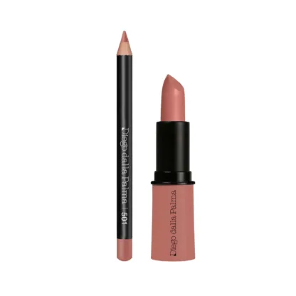 Diego Dalla Palma Lip Contour Kit Nude 01 2 Piece Gift Set: Lipstick 4g - Lip Liner 1.1g