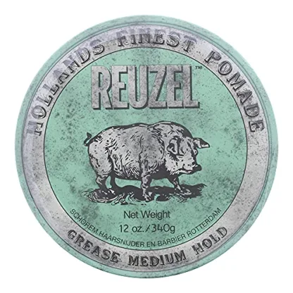 Reuzel Green Grease Medium Hold Pomade 12 Oz