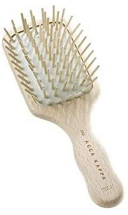 Acca Kappa Beech Wood Travel Brush