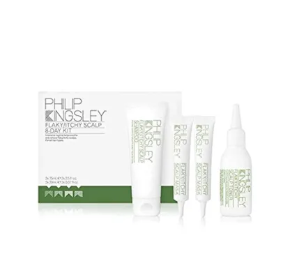 Philip Kingsley Flaky/Itchy Scalp 8-Day Kit 75ml Shampoo + 75ml Toner + 2 x 20ml Masks