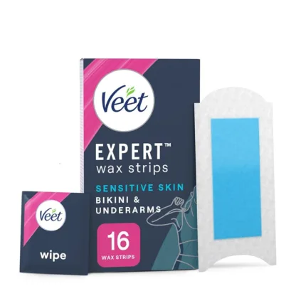 Veet Expert Wax Strips Bikini & Underarms x 16