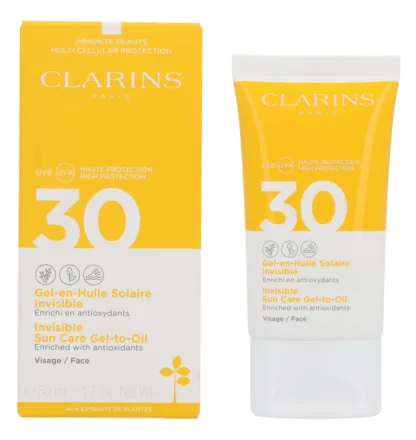 Clarins Invisible Sun Care Gel-To-Oil UVB/UVA 30 50ml