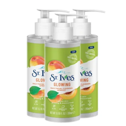 St. Ives Glowing Apricot Face Wash 3 x 200ml