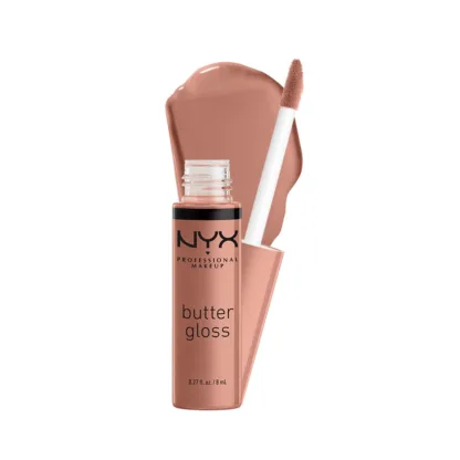 NYX Butter Gloss Lip Gloss 8ml - Madeleine