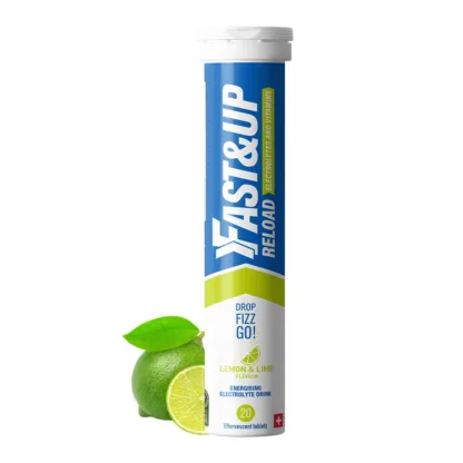 Fast&Up Reload Effervescent Tablets Lemon & Lime 20