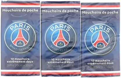 EPL Paris Saint - Germain Tissues 6 Pack