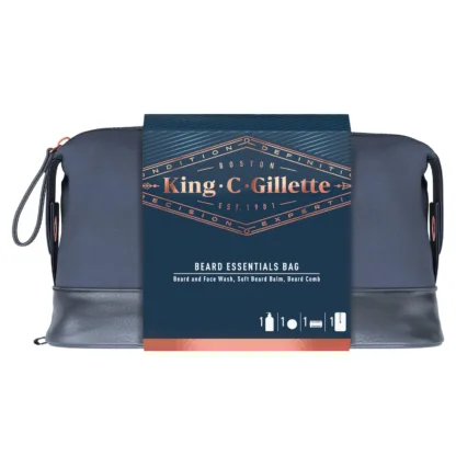 King C Gillette - Beard Washbag