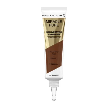 Max Factor Miracle Pure Skin-Improving Foundation SPF30 30ml - 105 Ganache