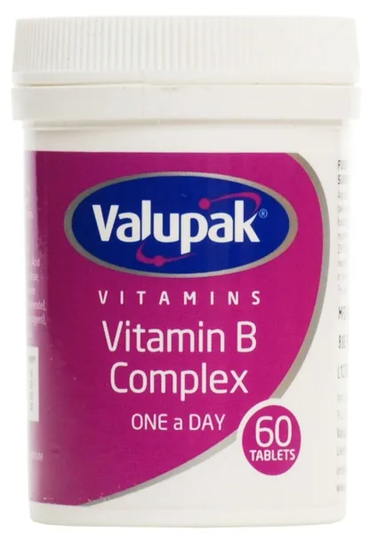 Valupak Vitamin B Complex 60 Tablets