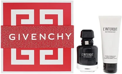 Givenchy L'interdit 2 Piece Gift Set: Eau De Toilette 50ml - Body Lotion 75ml