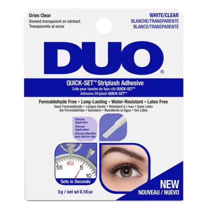 Duo Quick Set Striplash Adhesive - Clear (5g)